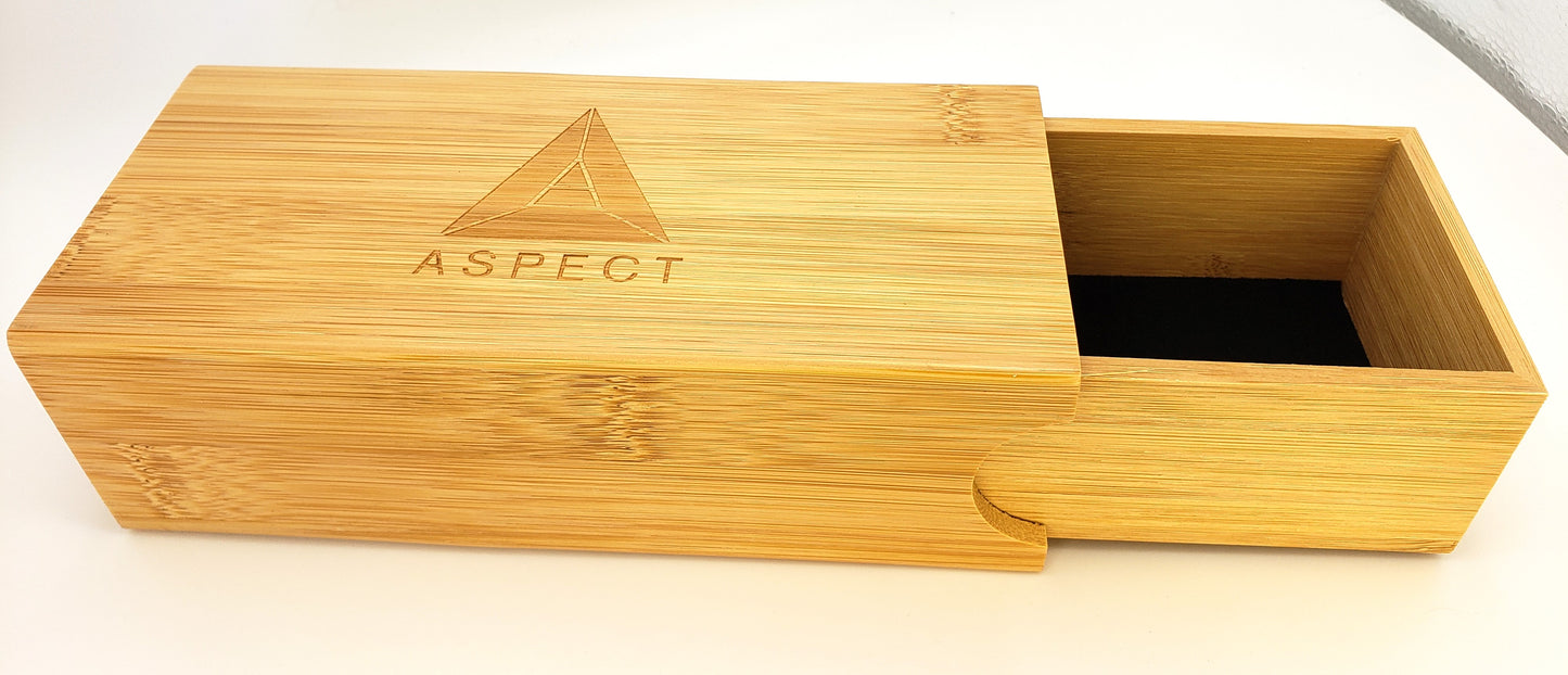 Aspect Sunglasses- All Wood, Hand Made - Bamboo,, Round